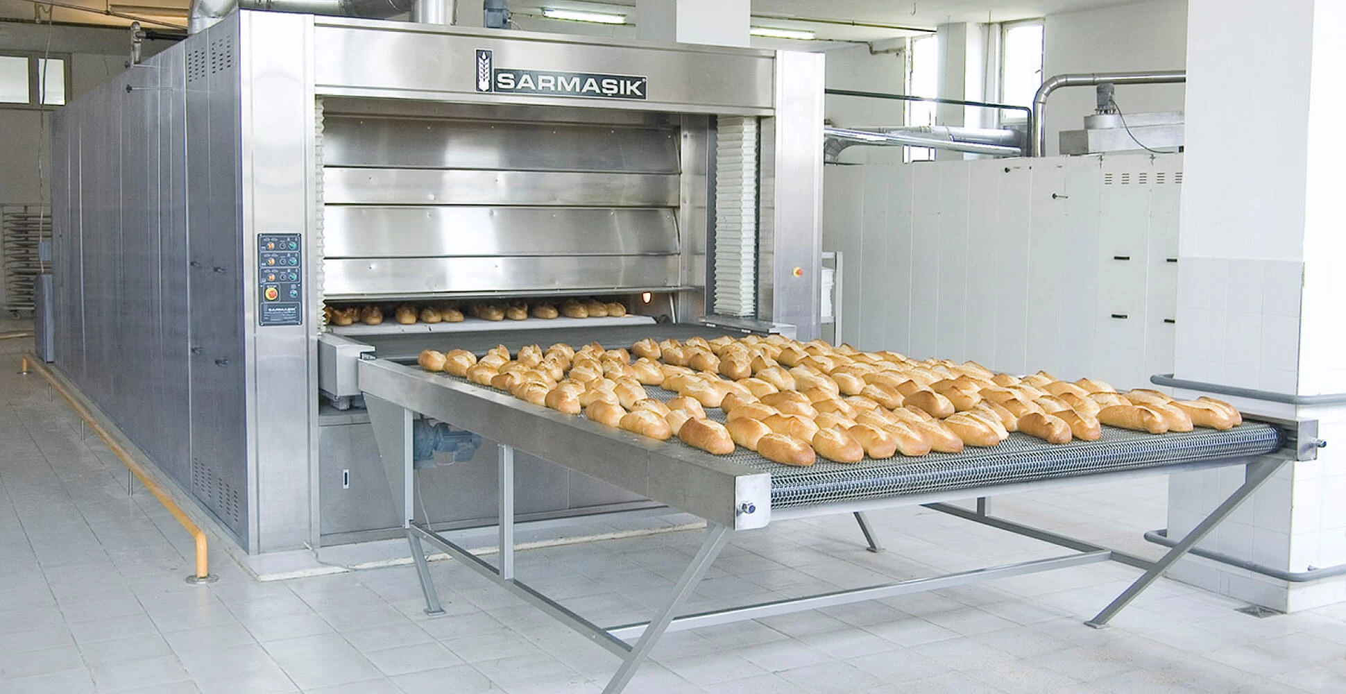 Endüstriyel Taban Ekmek Tünel Fırın Sistemi